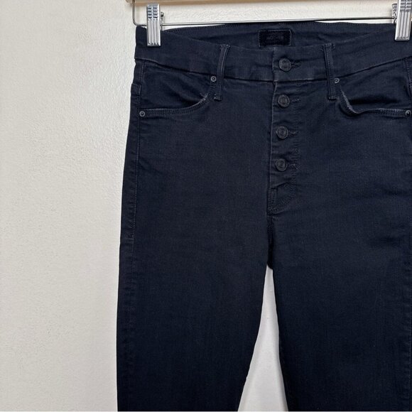 Mother Womens 26 Pixie Ankle Fray Not Guilty Jeans - Picture 4 of 16